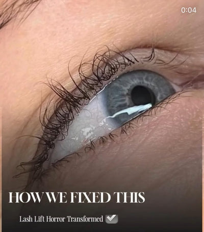 Lash lift gone wrong? Fix over-processing with these tips