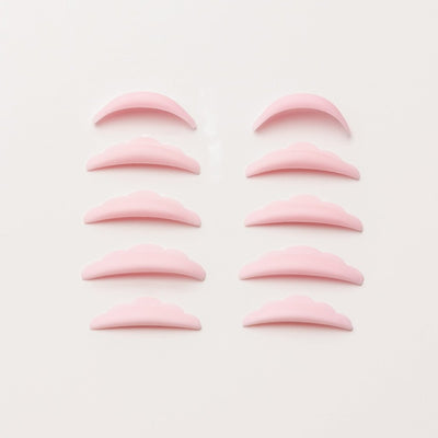 Silicone Pink Lash Lift Shields - Flawless Lashes by Loreta